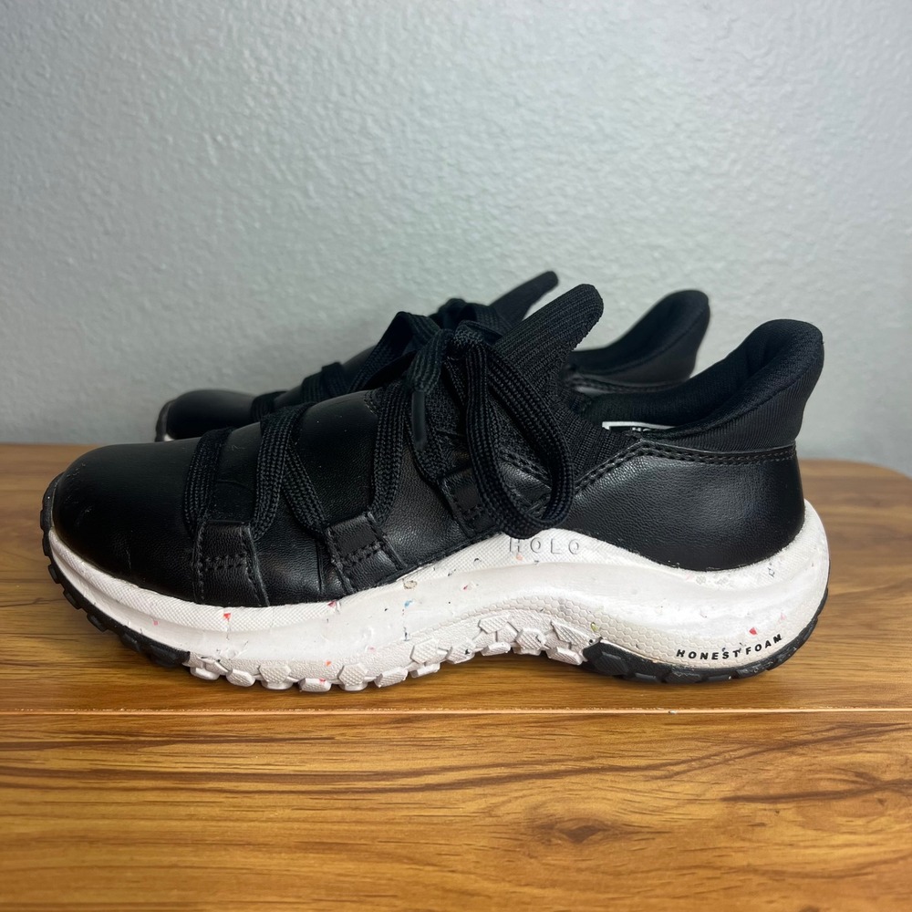 HOLO Maverick Womens Sneakers Sz 5 Black Honest Foam Eco Friendly Sporty